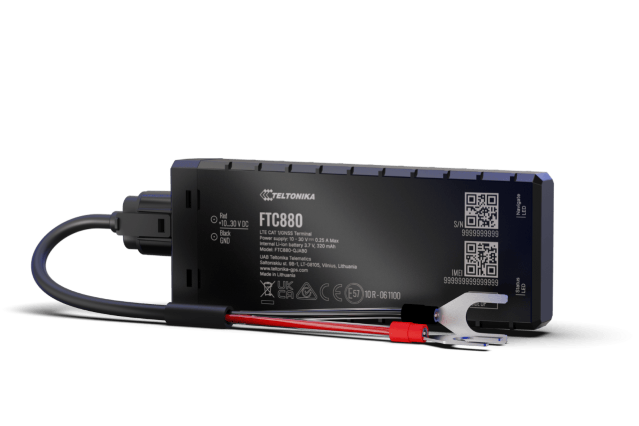 Teltonika FTC880 – robuster Outdoor-GPS-Tracker für Fuhrpark-Ortung